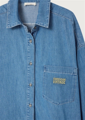 Izeway skjorte Medium Blue American Vintage 